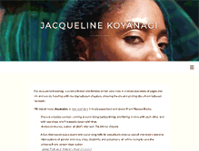 Tablet Screenshot of jkoyanagi.com